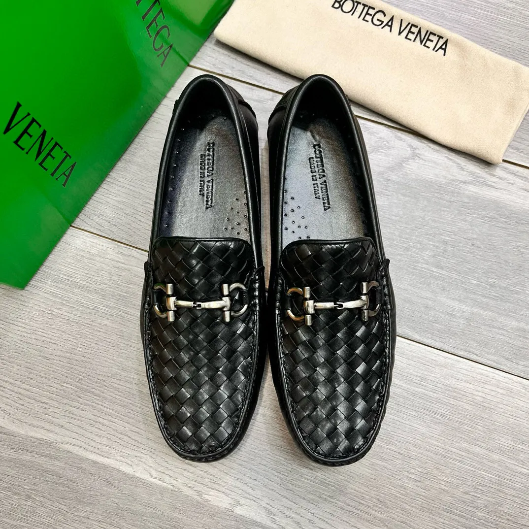 Factory price: 400💰BV new men's shoes original replica👉👉High-end men's casual beanie shoes/💞driving shoes! 🔊Upper imported cowhide woven, ☑️Sheepskin lining, one-step design, light and smart ☮☮Suitable for all kinds of travel, exclusive new style, real shot, size 38-44, (45 can be customized)